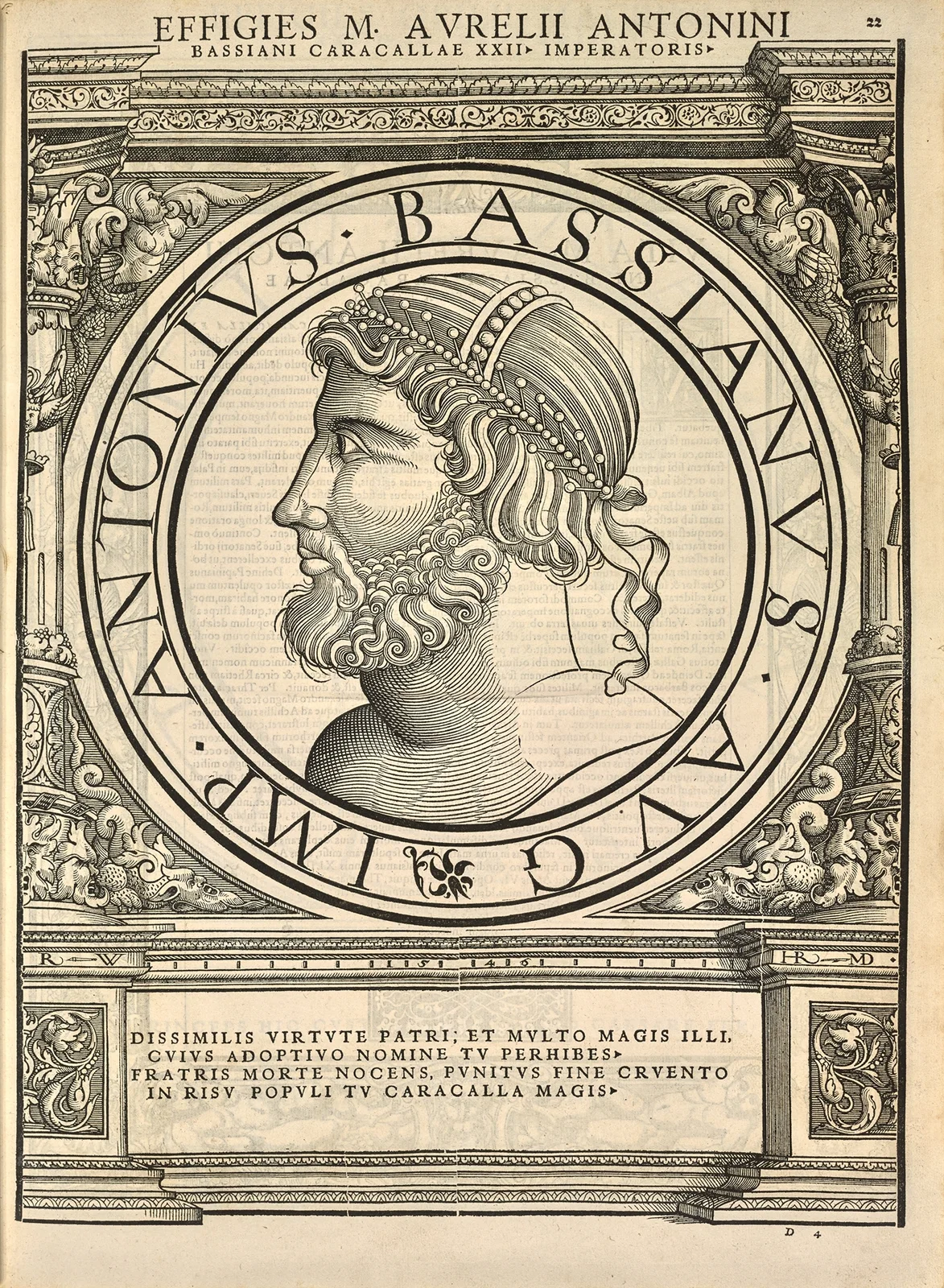 Caracalla (Marcus Aurelius Antoninus) av Jacopo Strada