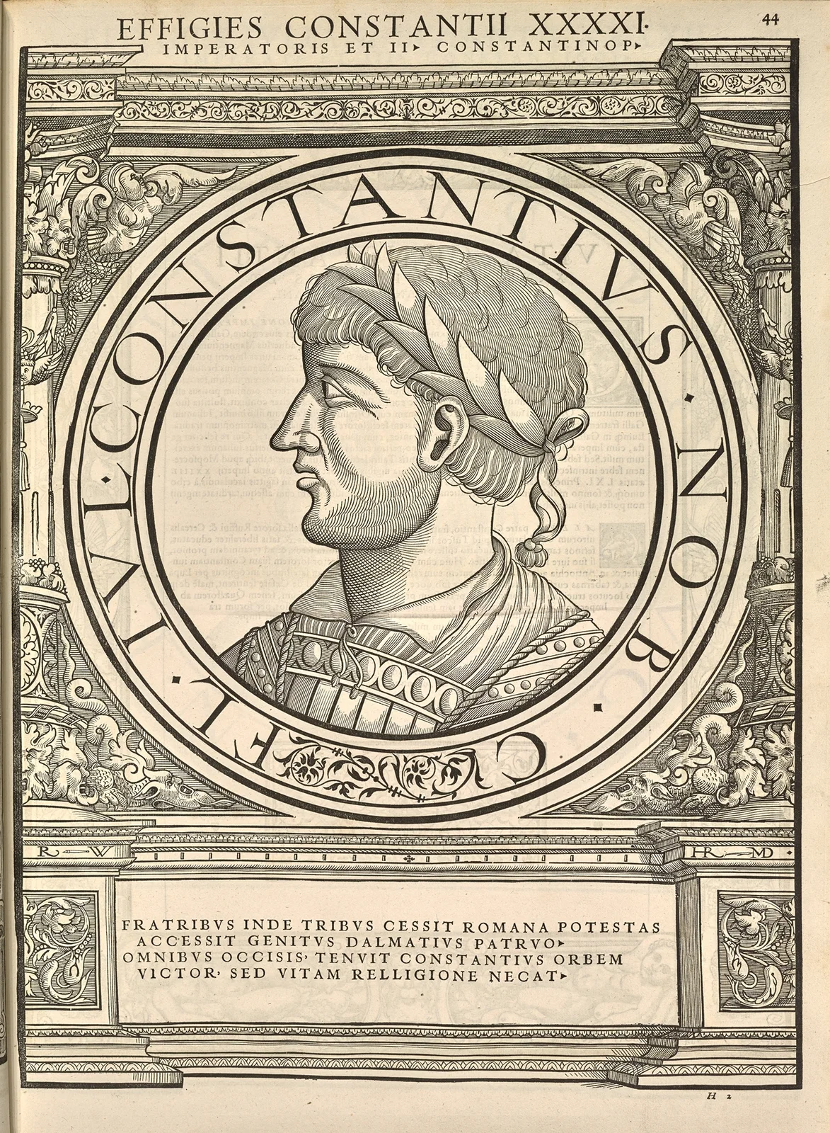 Constantius II av Jacopo Strada