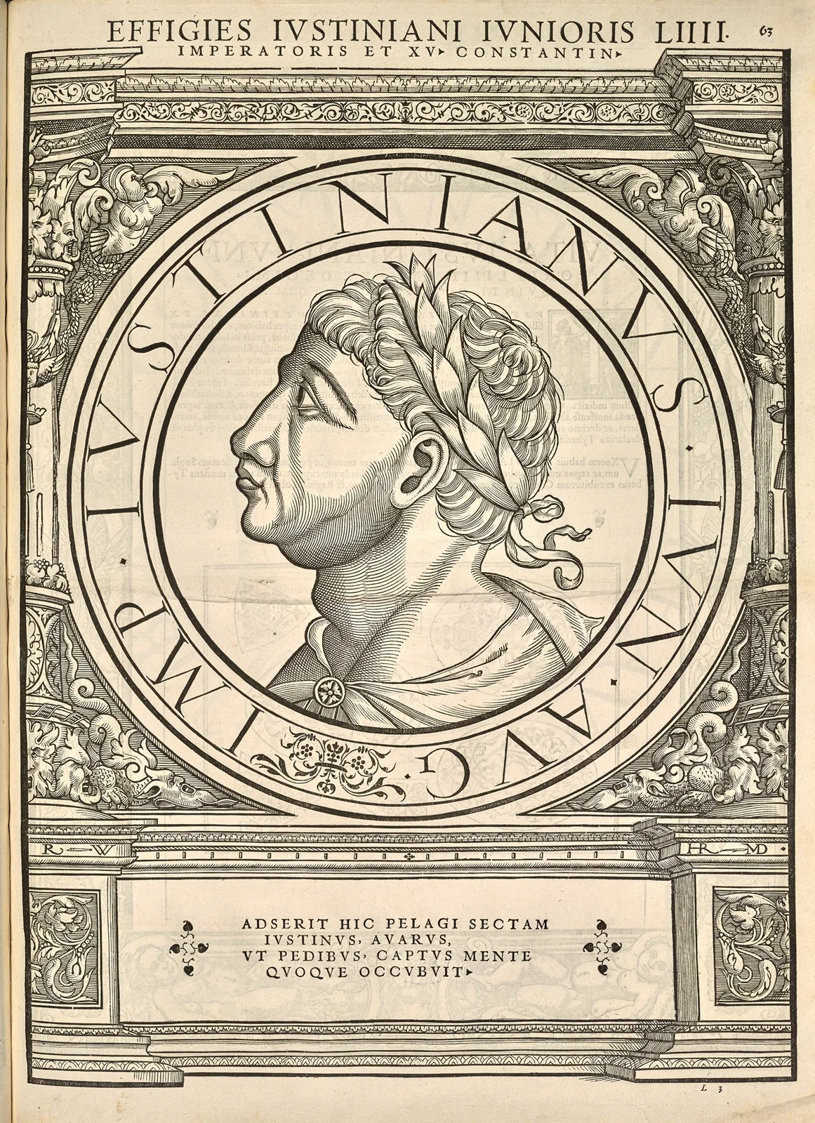 Justin II av Jacopo Strada