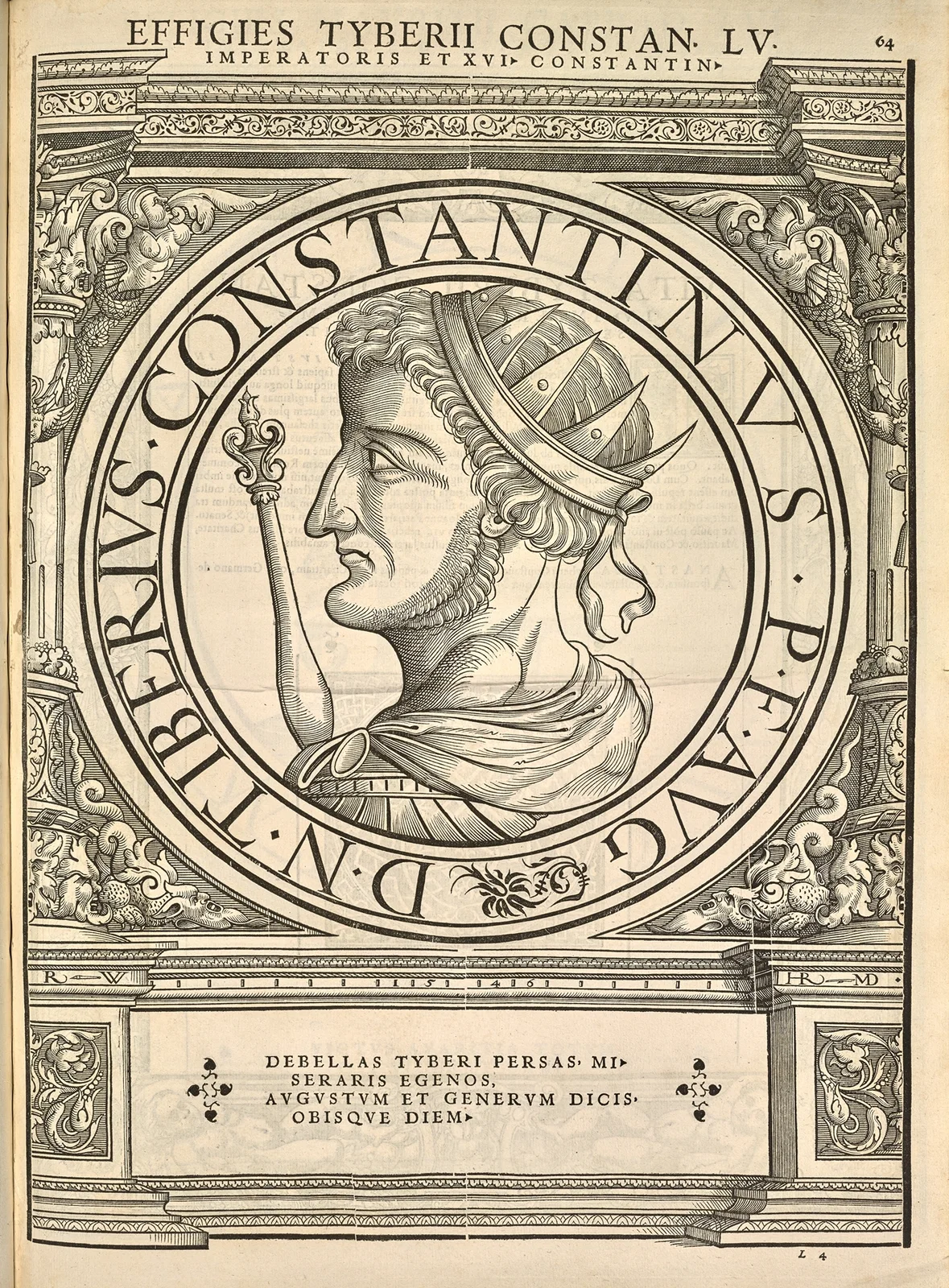 Tiberius II Constantine av Jacopo Strada