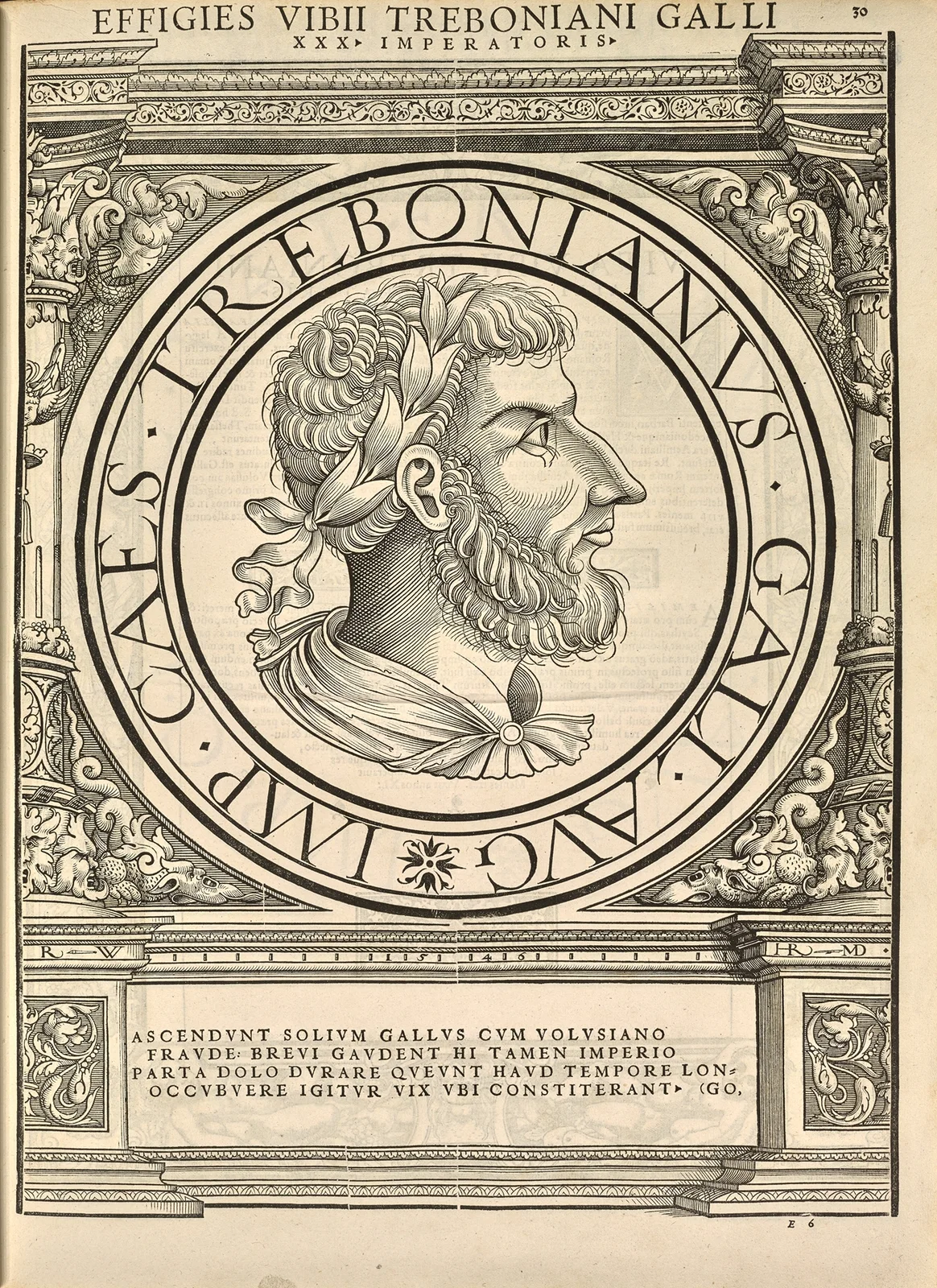 Trebonianus Gallus av Jacopo Strada