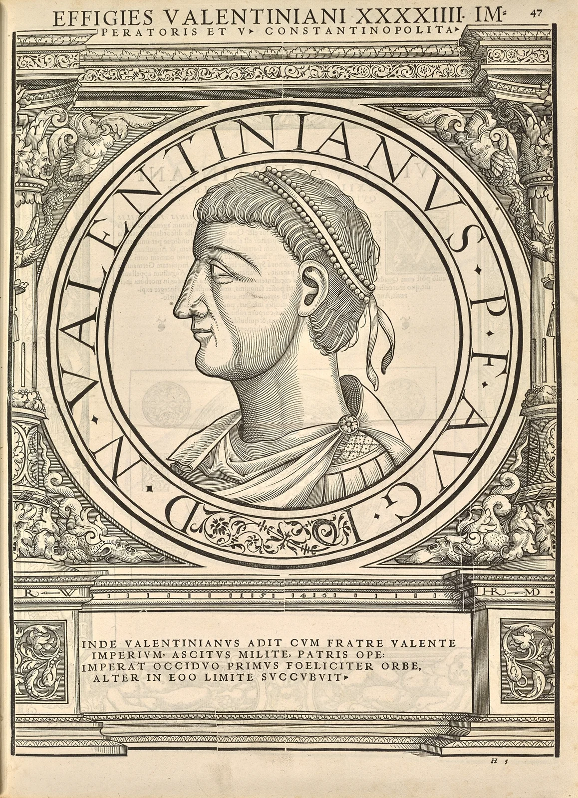 Valentinian I av Jacopo Strada