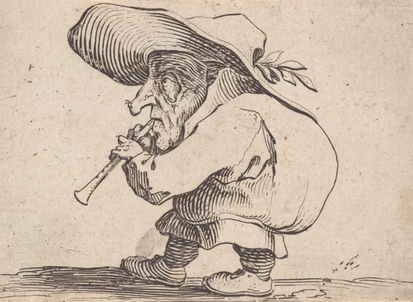 Le joueur de flageolet av Jacques Callot