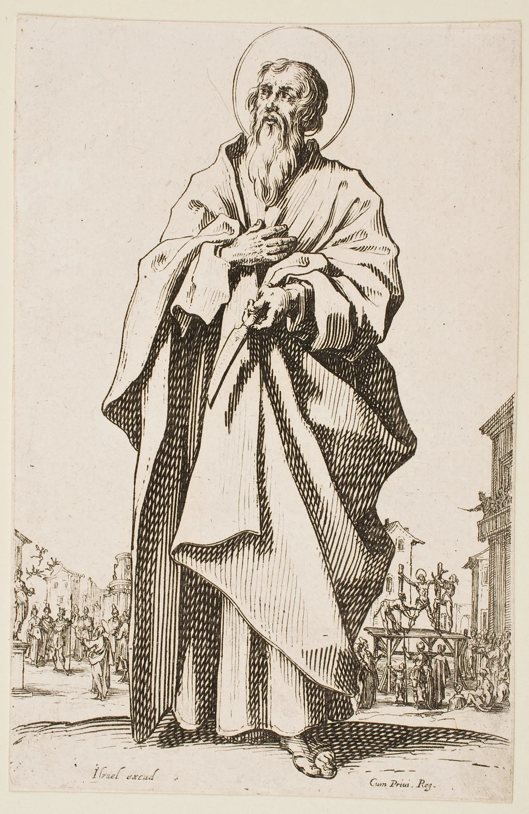 St. Bartholomew av Jacques Callot