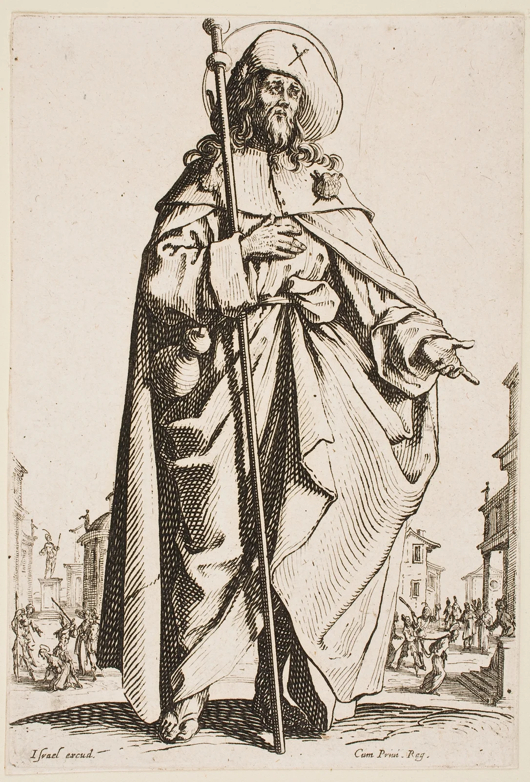 St. James the Greater av Jacques Callot