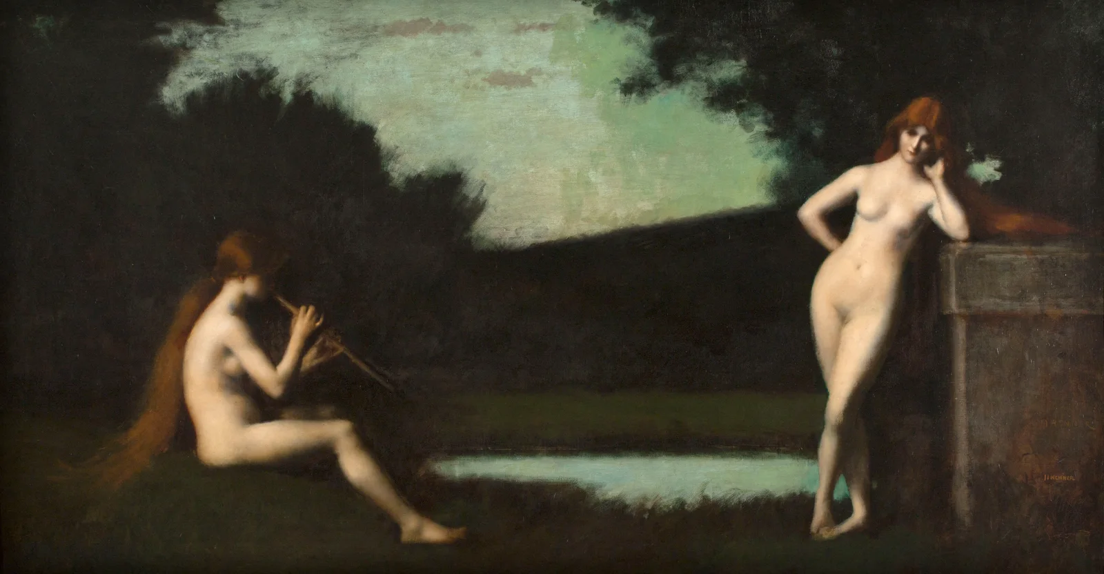 Eglogue av Jean-Jacques Henner