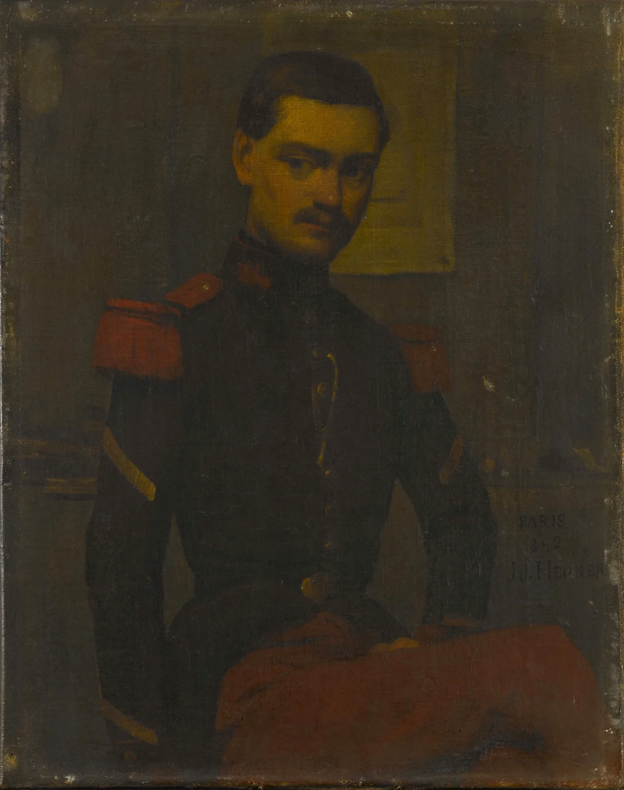 Portrait du Sergent Fourrier av Jean-Jacques Henner