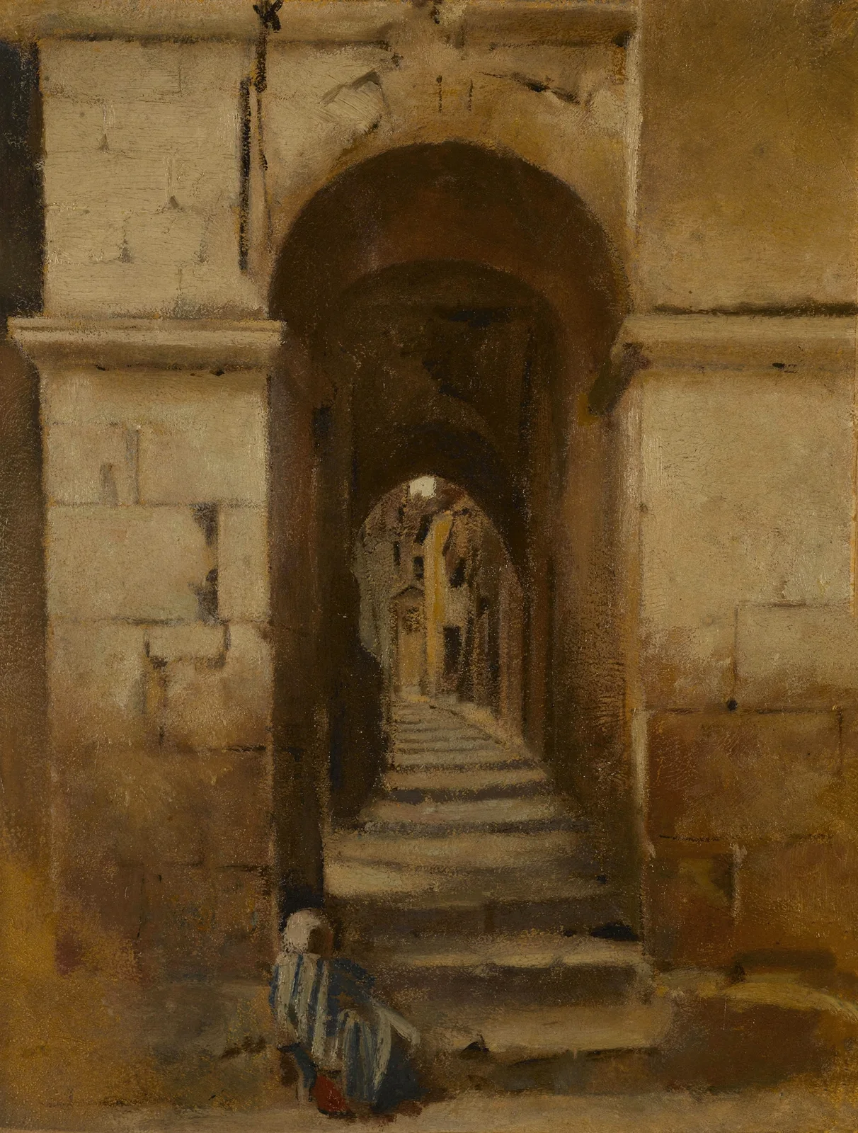 Ruelle à Rome av Jean-Jacques Henner
