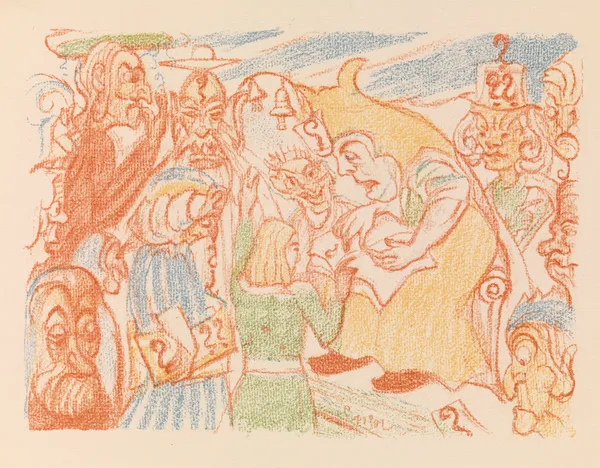 Christ’s Dispute with the Doctors av James Ensor