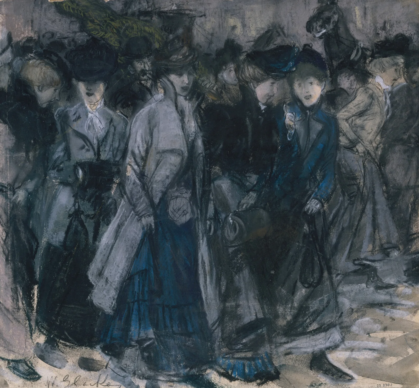 Shop Girls av William James Glackens