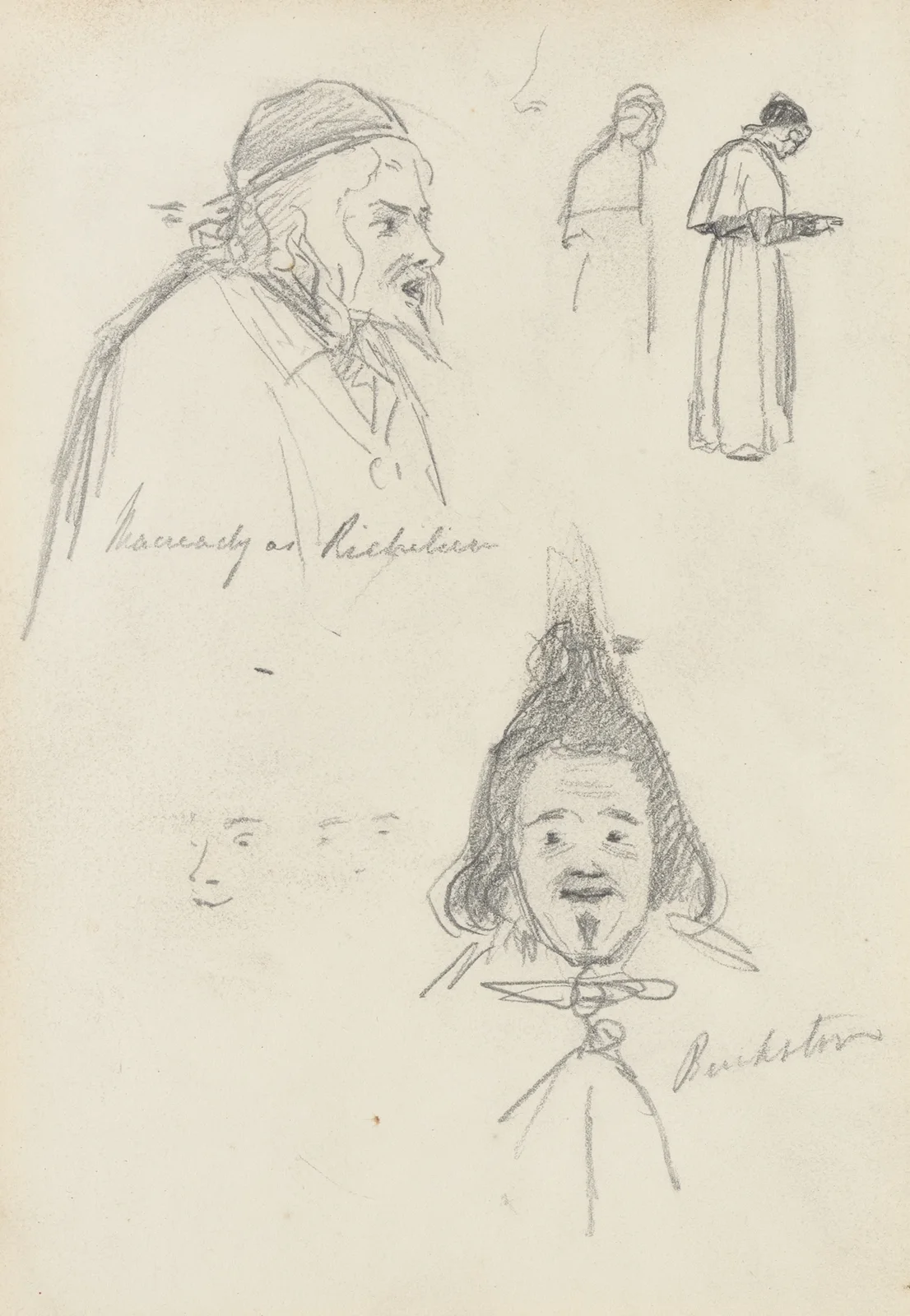 Macready as Richelieu, 1850 – nr 3 av James Sant