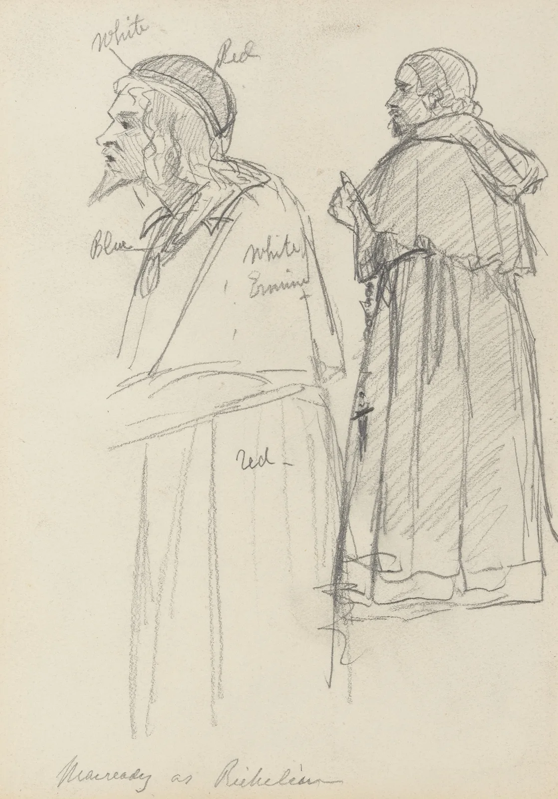 Macready as Richelieu av James Sant