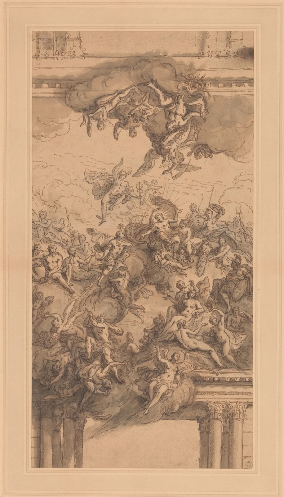 A Design for a Ceiling av Sir James Thornhill