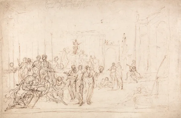 Apollo and the Muses av Sir James Thornhill