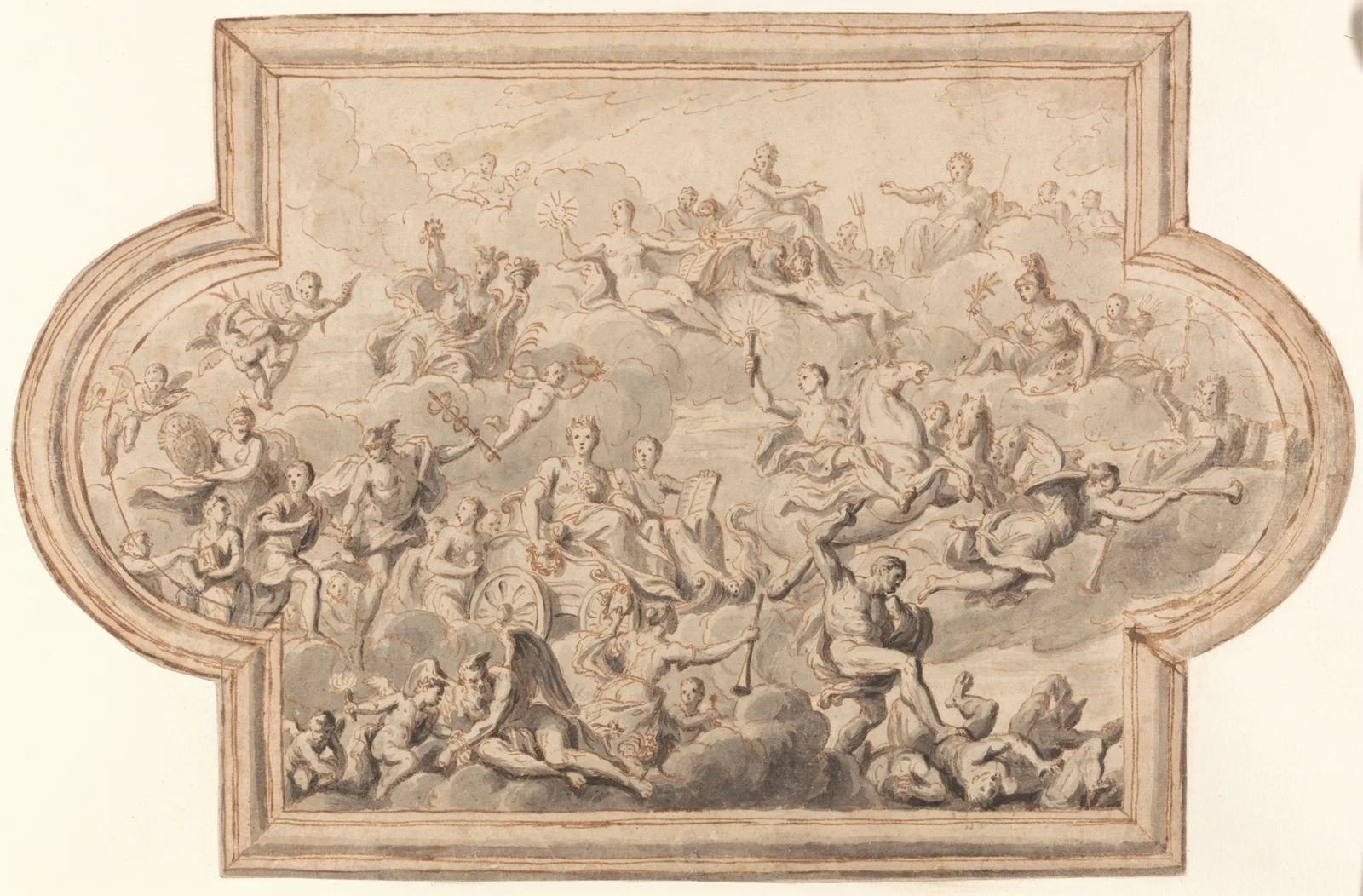 Design for a Ceiling av Sir James Thornhill