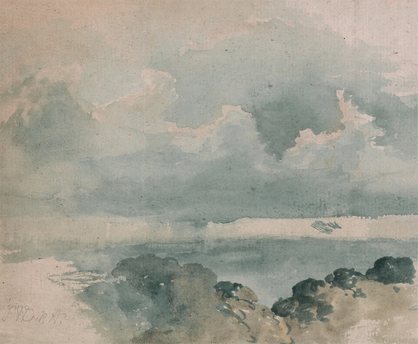 Sky Study av James Ward