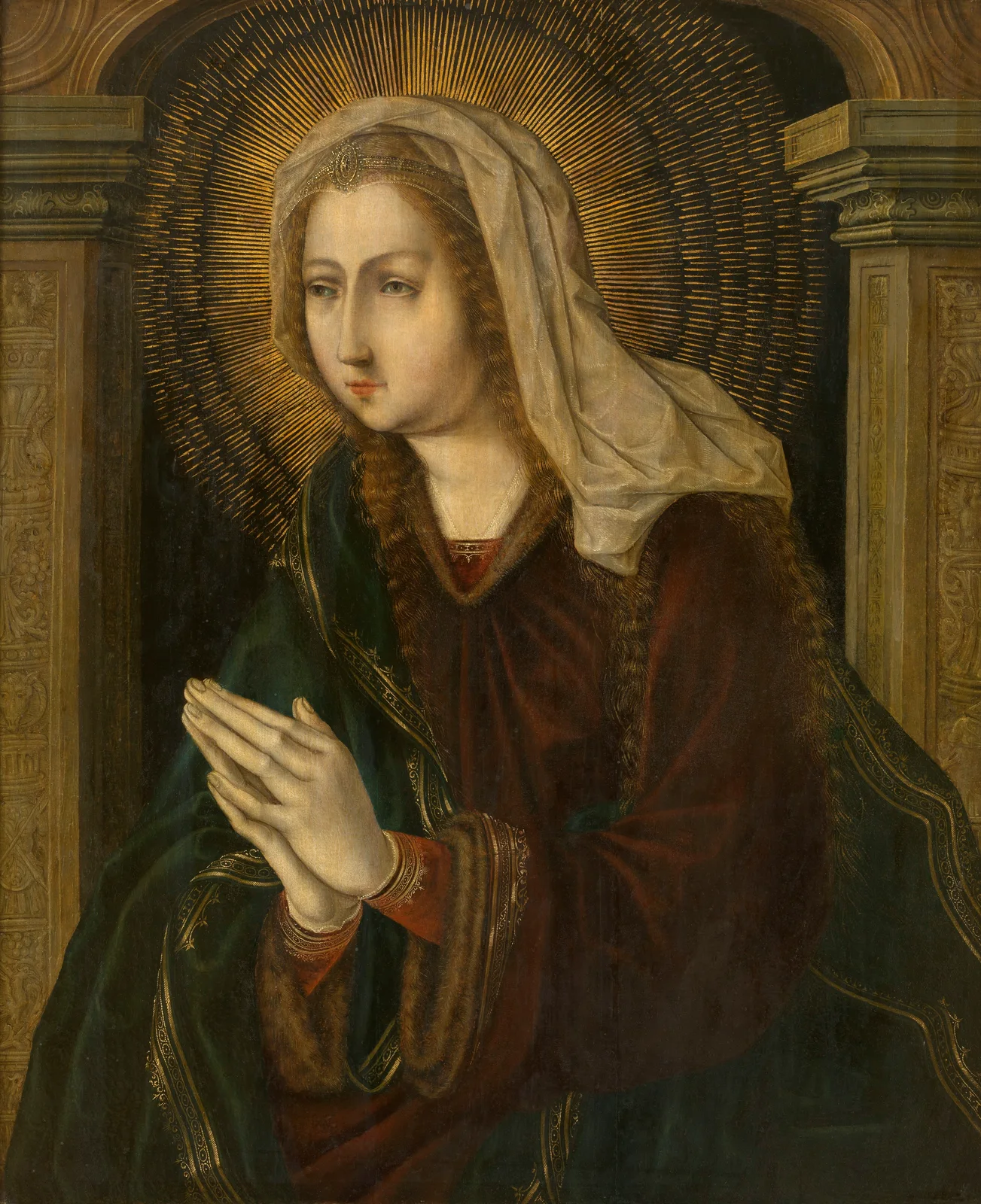 Afflicta Virgo av Jan Gossaert