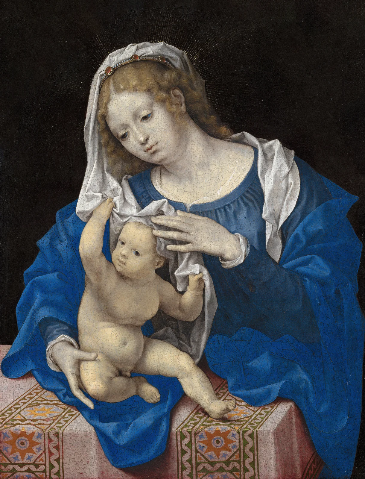 Madonna and Child, 1520 av Jan Gossaert