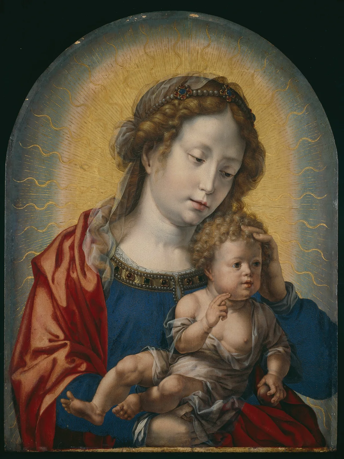 Virgin and Child av Jan Gossaert