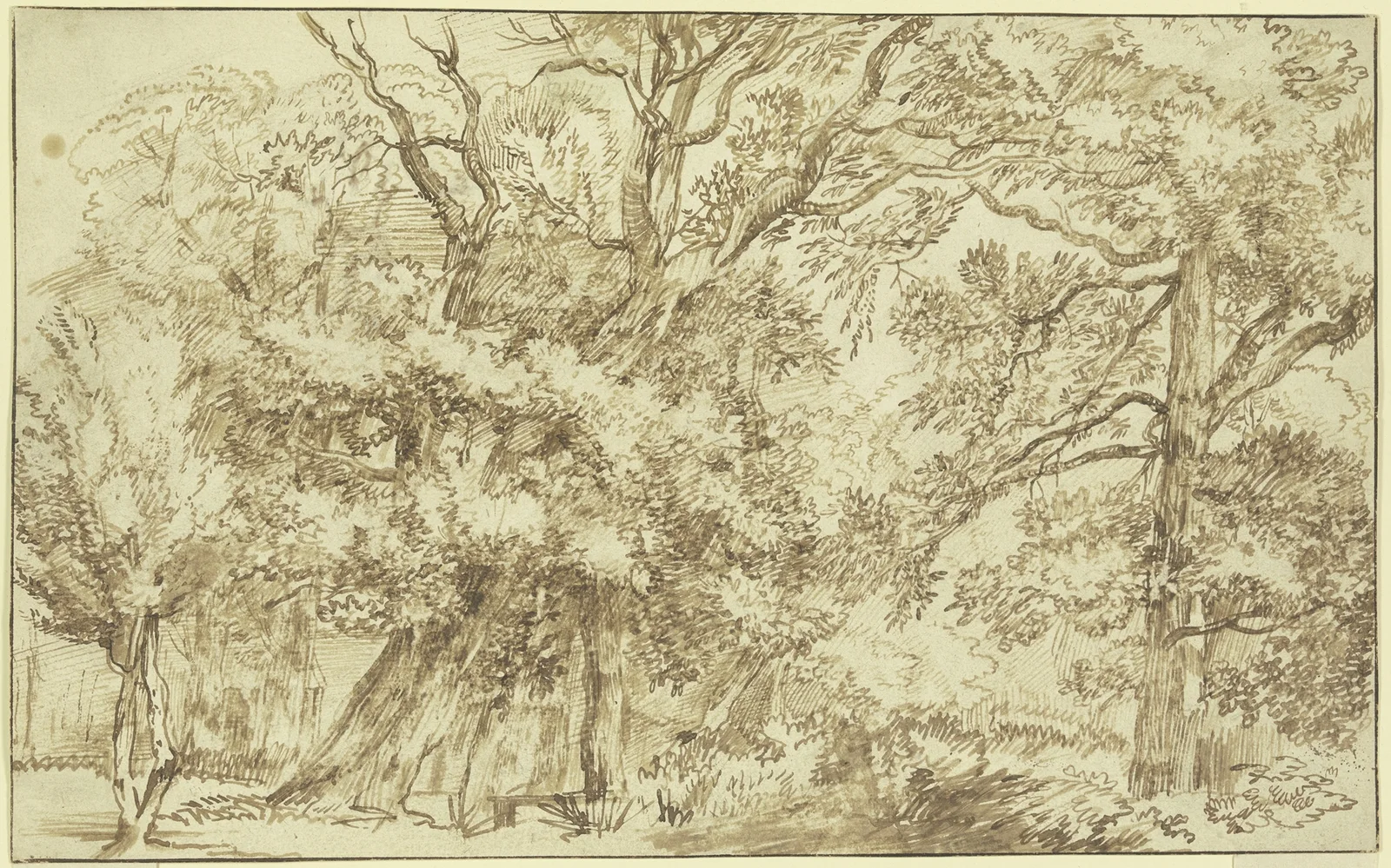 Forest landscape av Jan Lievens