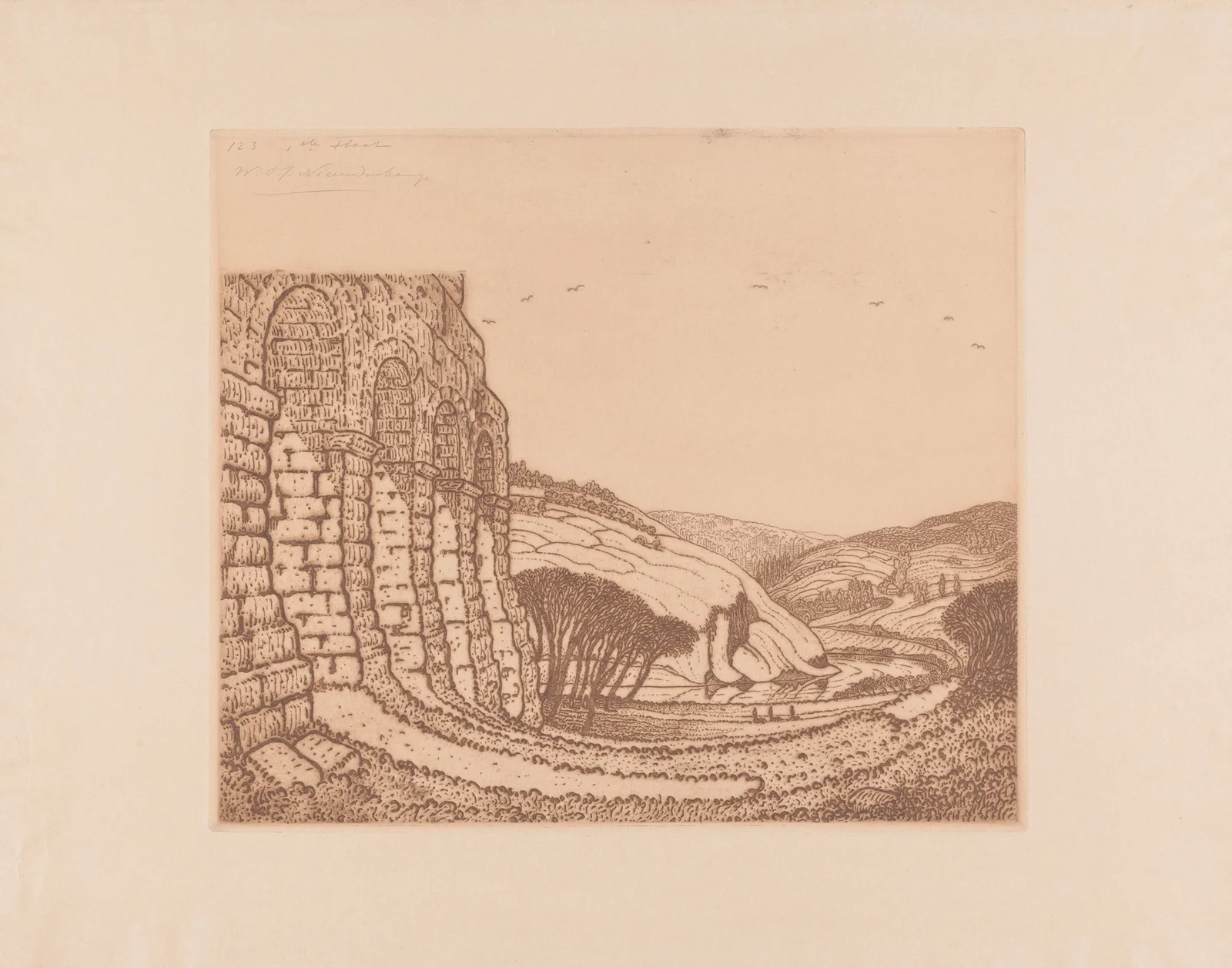 Constantine, de aquaduct av Wijnand Otto Jan Nieuwenkamp