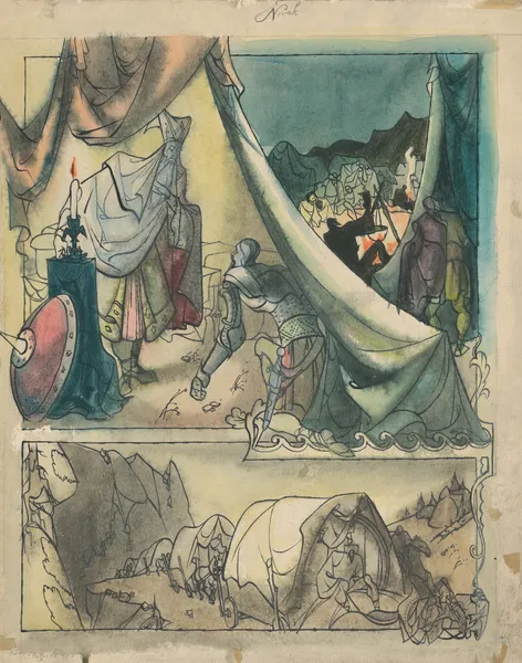 Study for a Slovak Fairytale IV av Ján Novák
