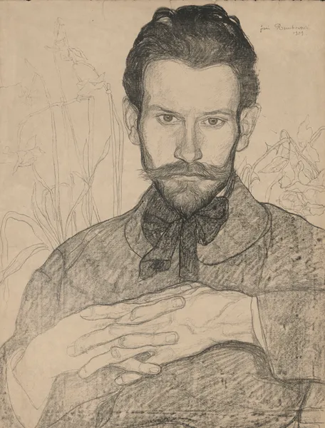 Artist’s self-portrait av Jan Rembowski