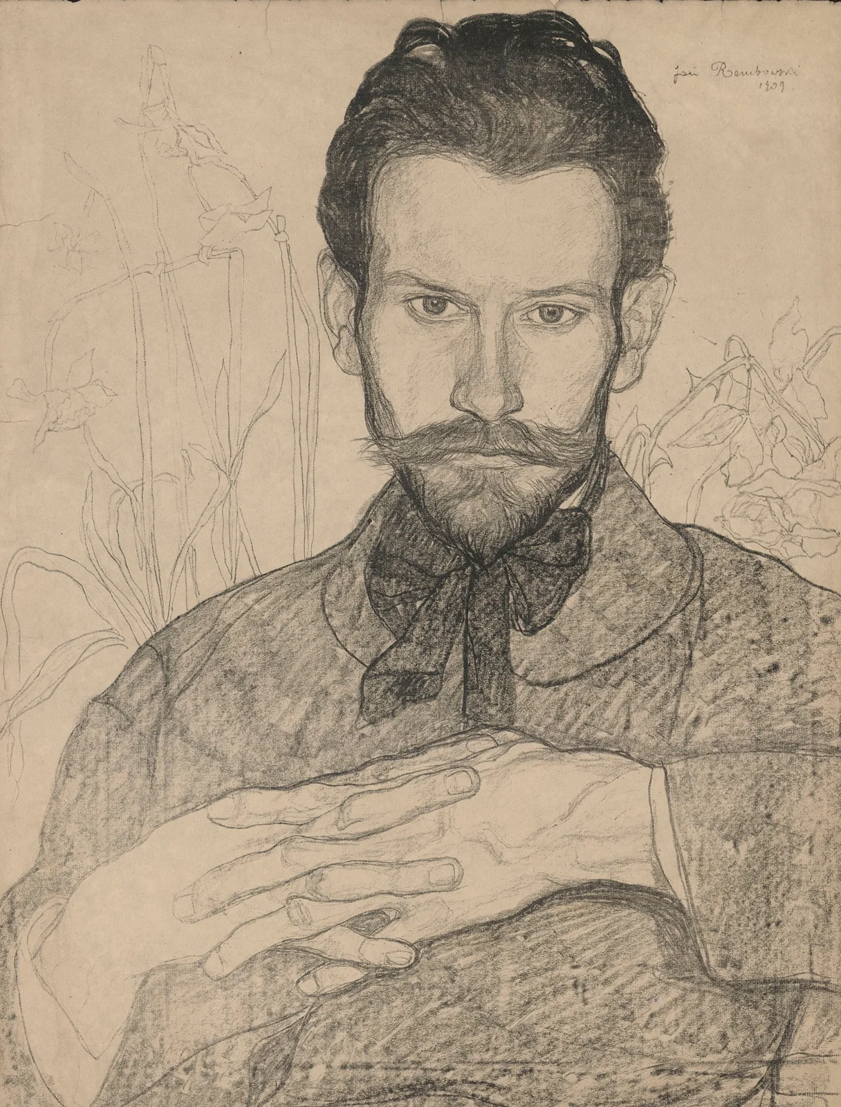 Artist’s self-portrait av Jan Rembowski
