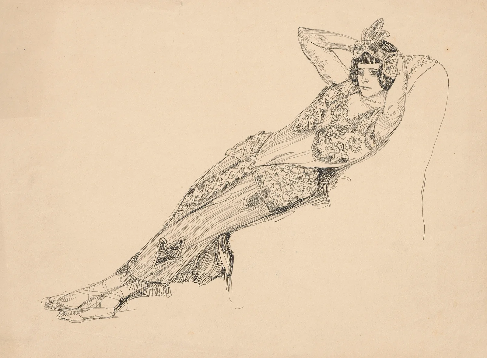 Odalisque av Jan Rembowski