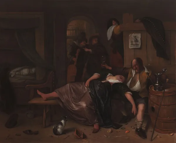 The Drunken Couple av Jan Steen