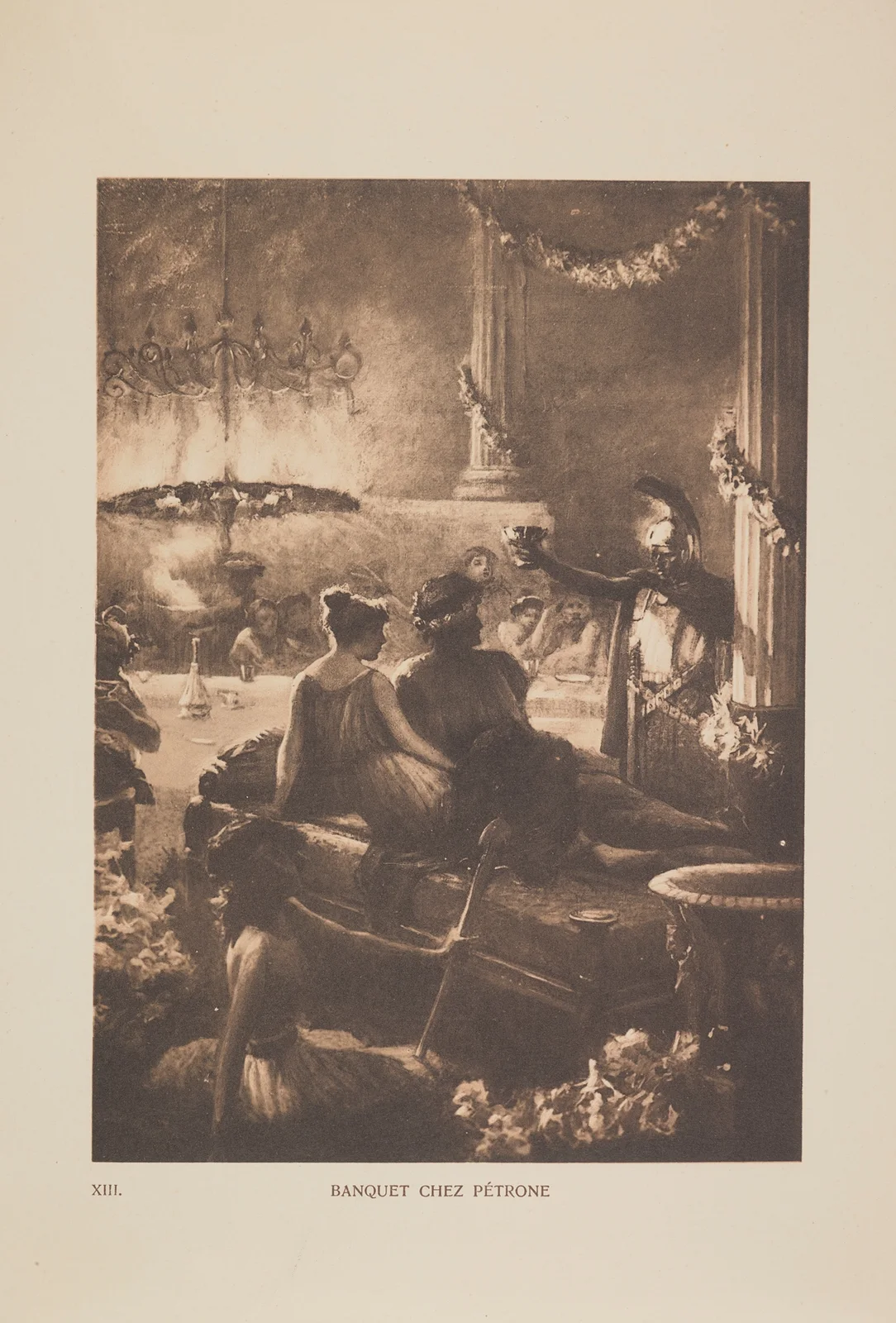Banquet Chez Pétrone av Jan Styka