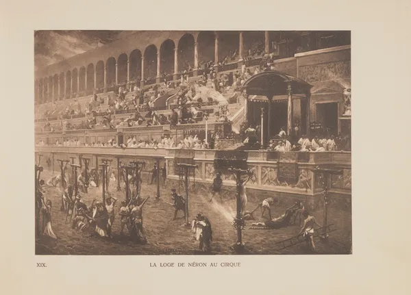 La Loge De Néron Au Cirque av Jan Styka