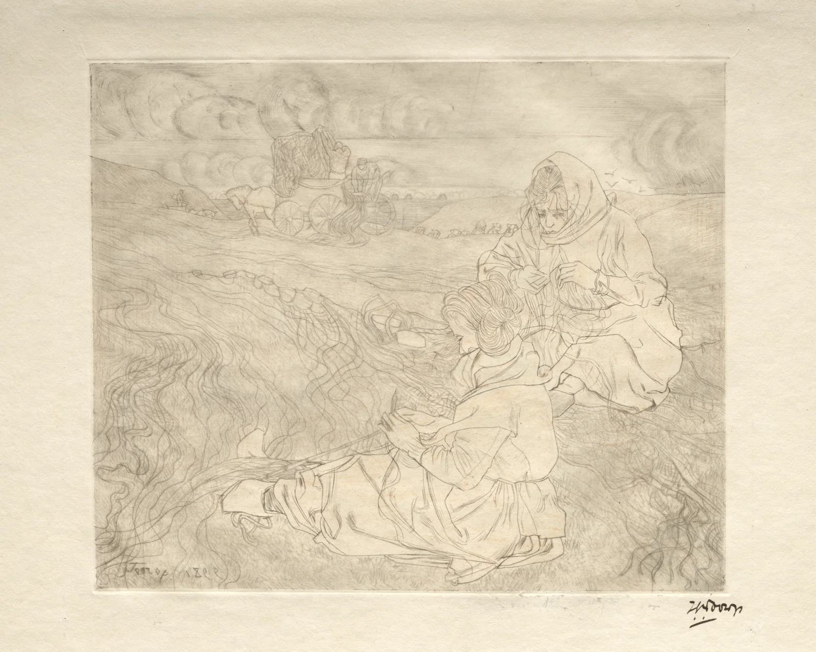 Net Menders av Jan Toorop