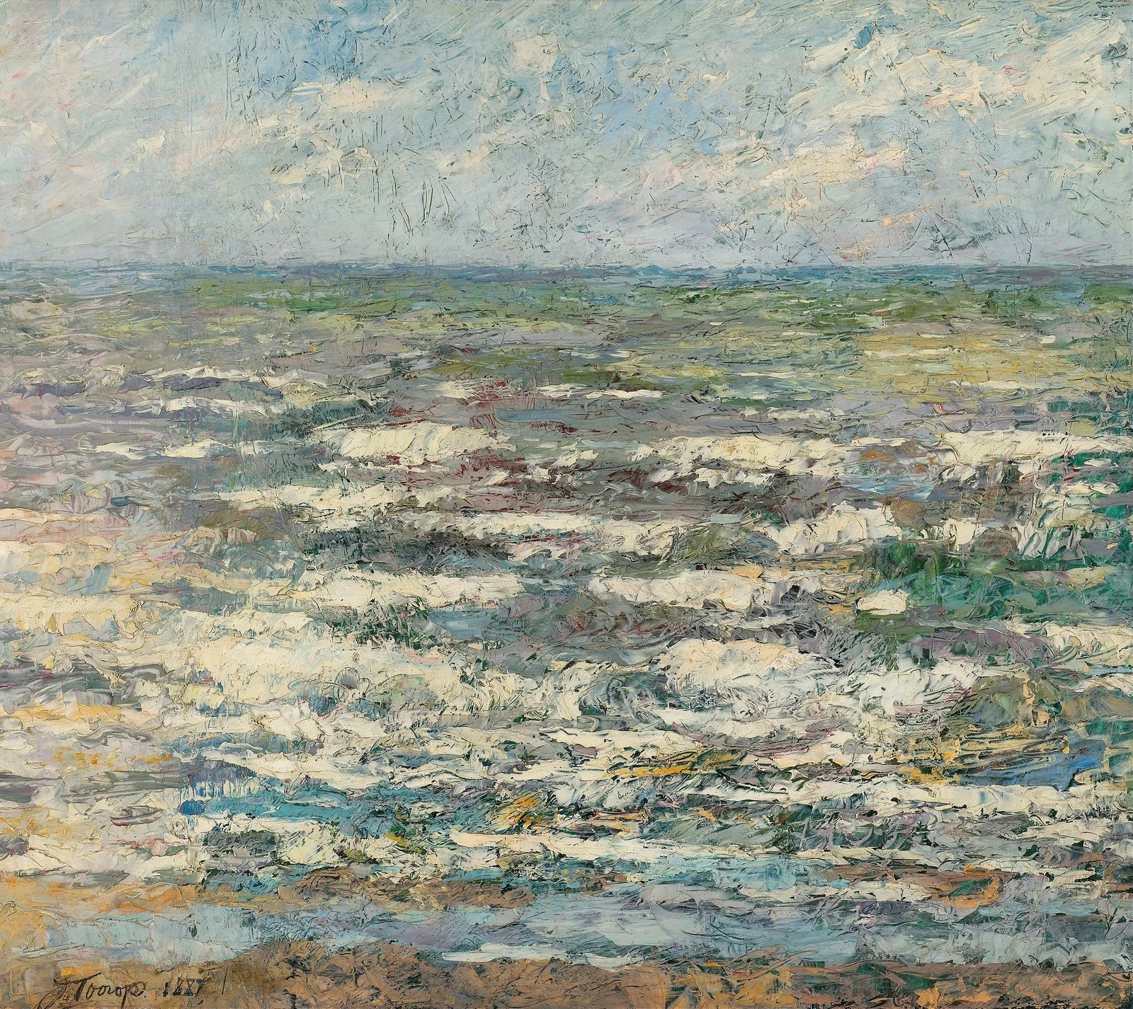 The Sea av Jan Toorop