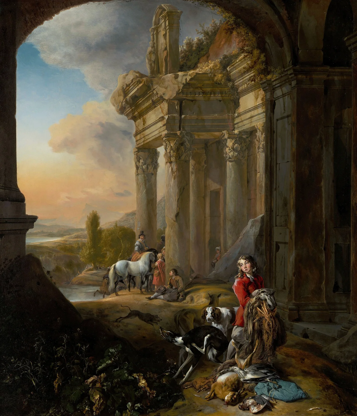 After the Hunt av Jan Weenix