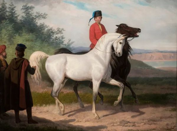 Purchase of an Arab horse av January Suchodolski