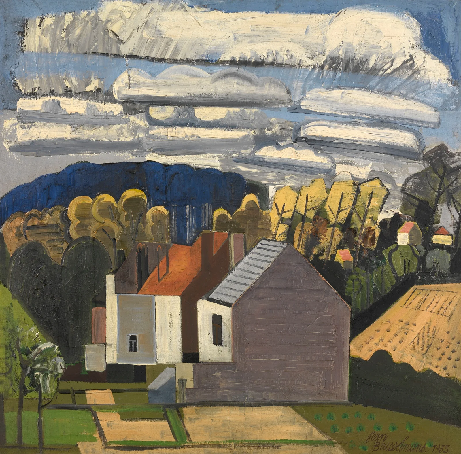 Sunny Landscape av Jean Brusselmans