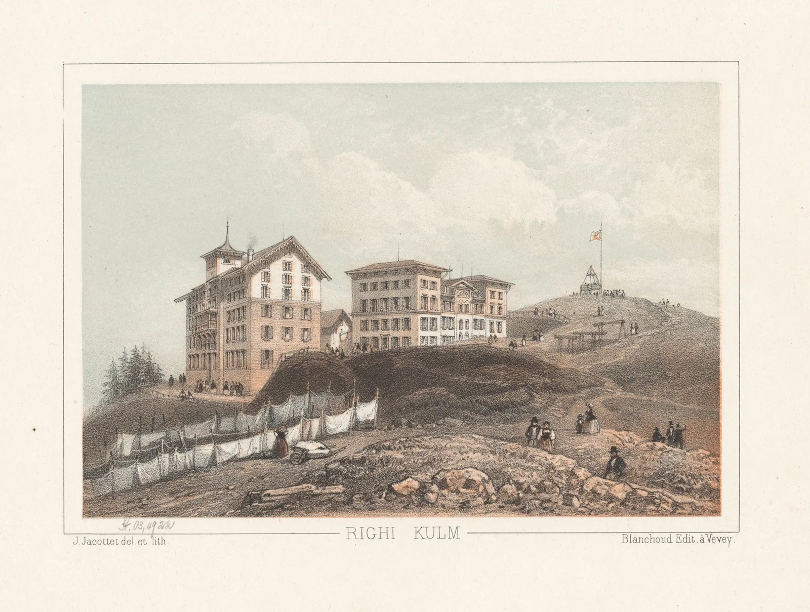 Righi Kulm av Jean Jacottet