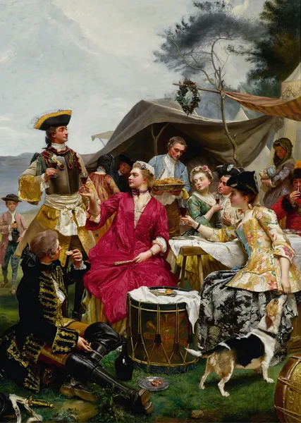 La Bienvenue av Gustave Jean Jacquet