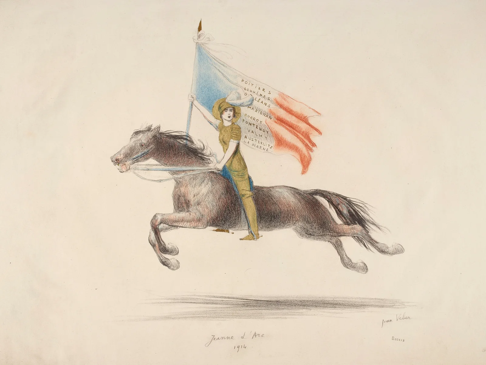 Jeanne d’Arc av Jean Veber