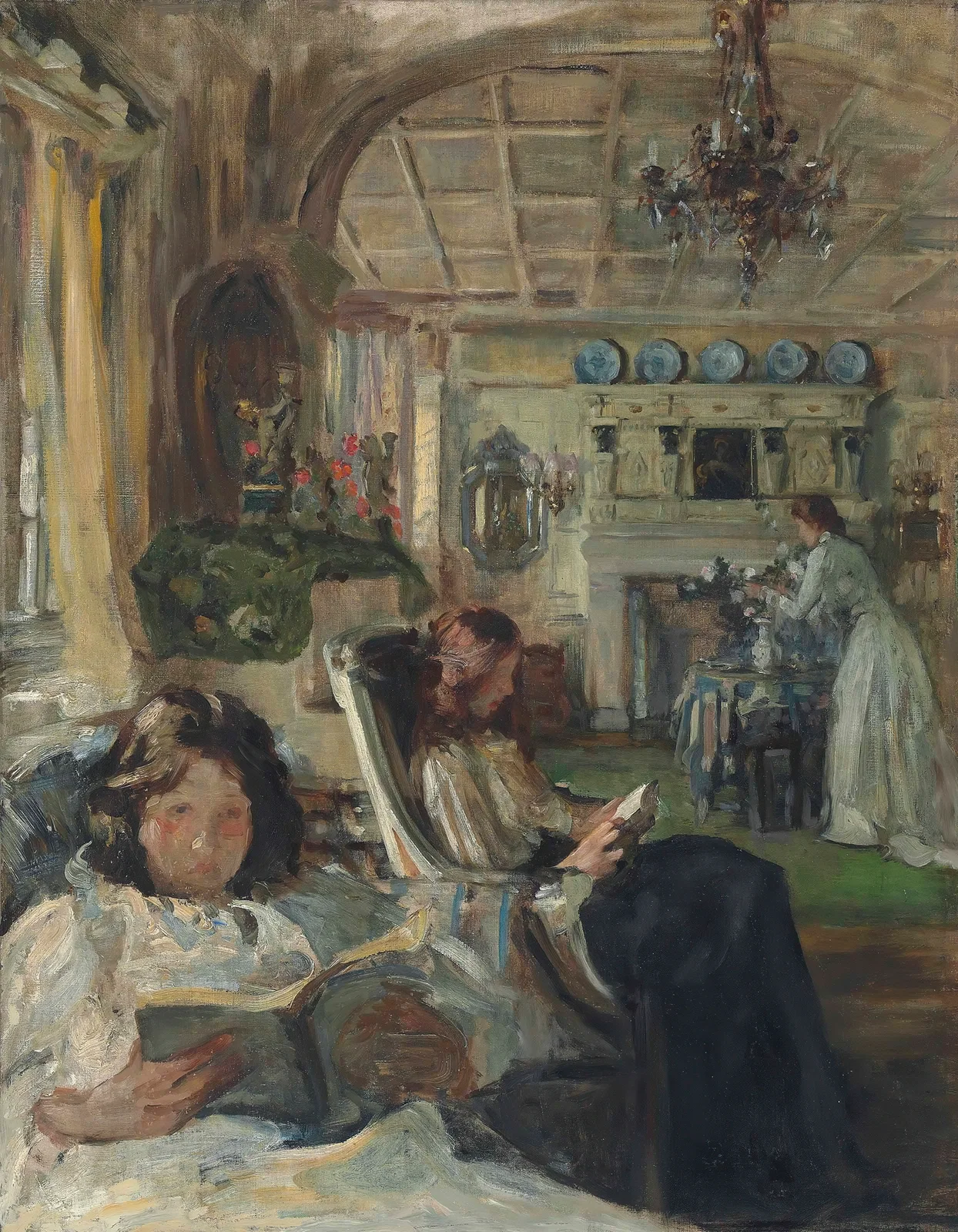 The Drawing Room av James Jebusa Shannon