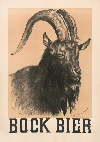 Bock Beer, mountain bock av Henry Jerome Schile