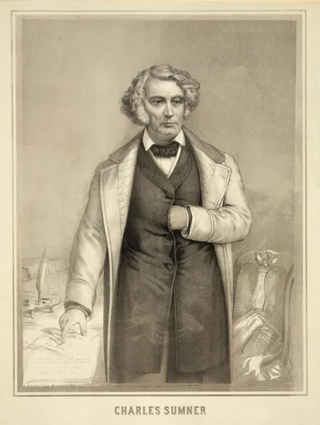 Charles Sumner av Henry Jerome Schile
