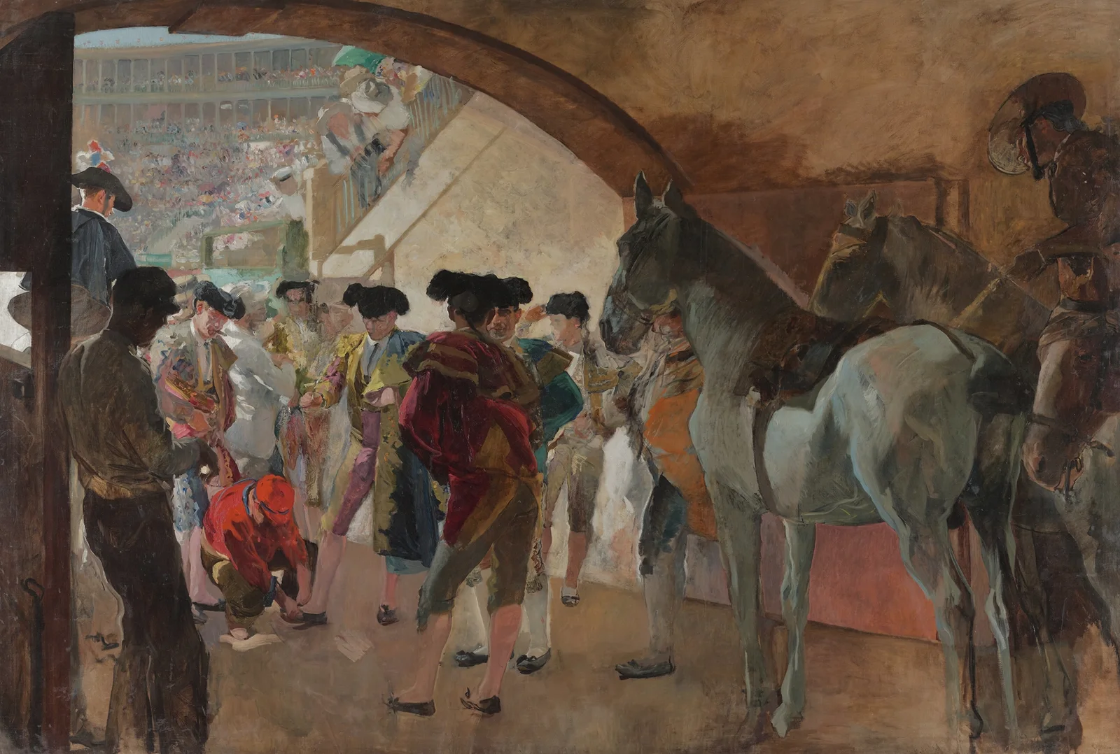 Antes de la corrida (Before the Bullfight) av Joaquín Sorolla