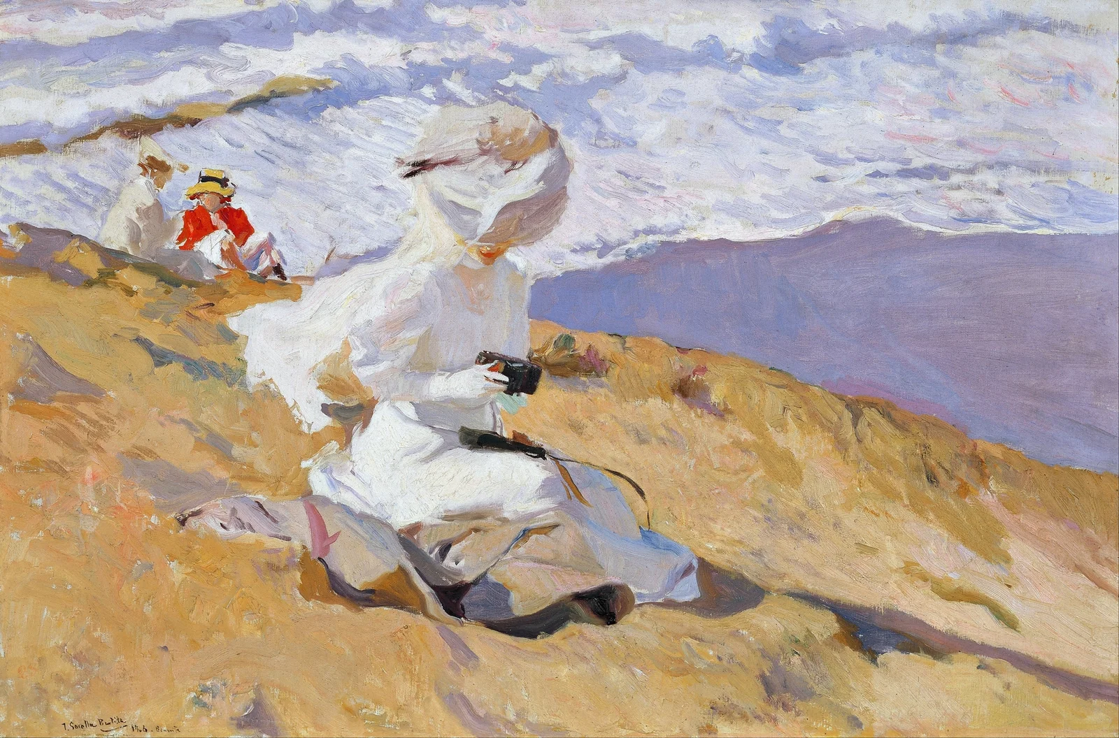 Capturing the moment av Joaquín Sorolla
