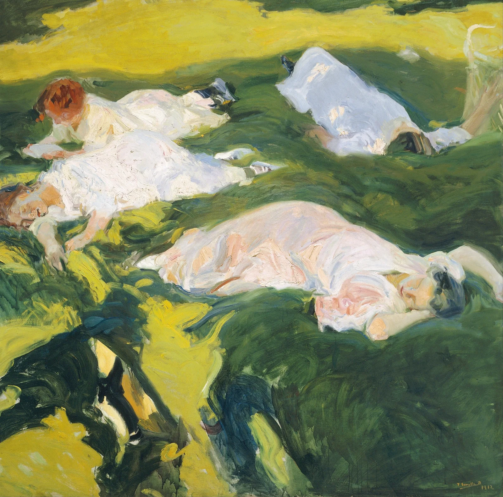 La Siesta av Joaquín Sorolla