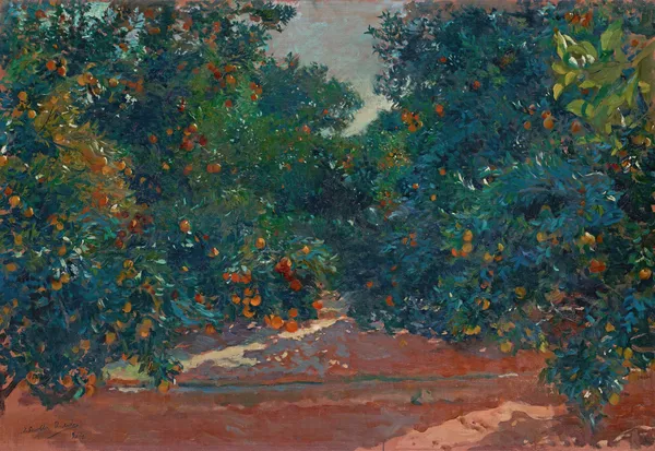 Naranjos De Alcira (Orange Trees In Alcira) av Joaquín Sorolla
