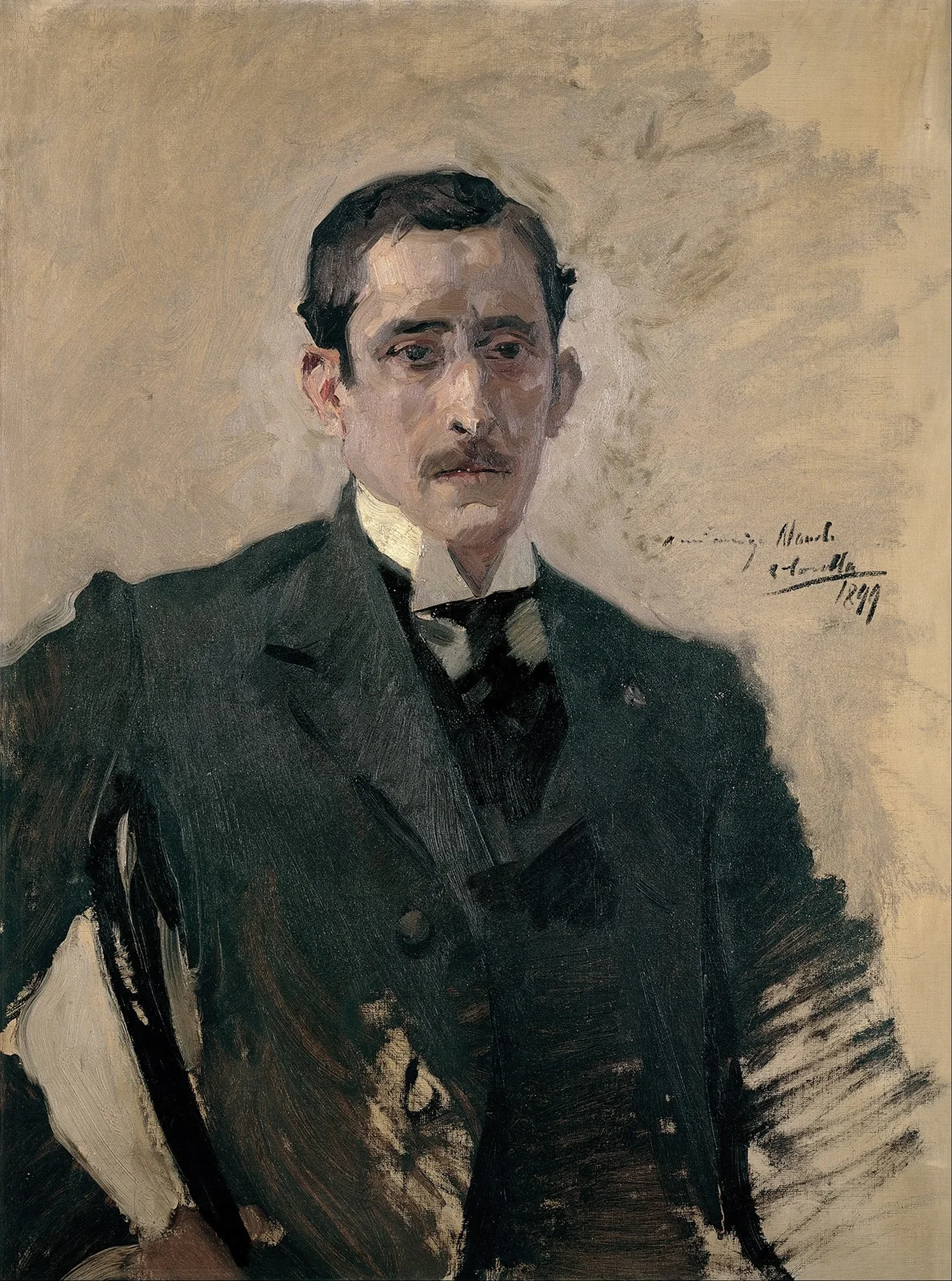 Portrait av Joaquín Sorolla