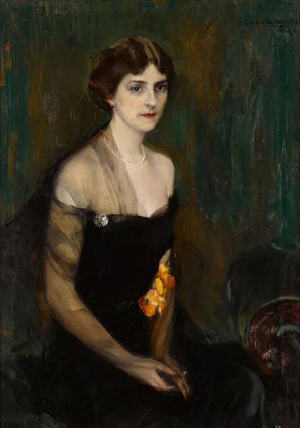Portrait of Mrs. Orville E. Babcock av Joaquín Sorolla