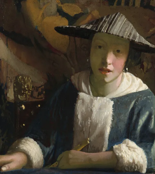 Girl with a Flute (probably 1665-1675) av Johannes Vermeer